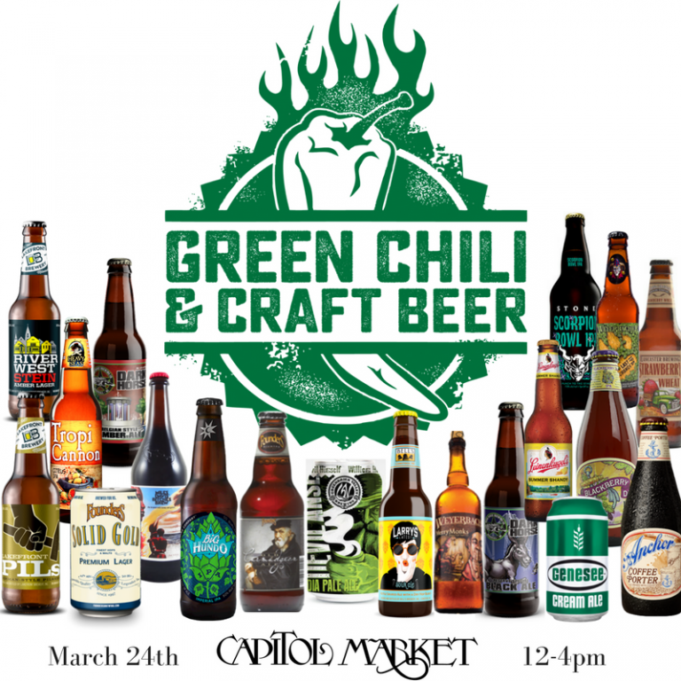 Green Chili cook off and Craft Beer fest in Charleston Wet Virginia at Capitol Market